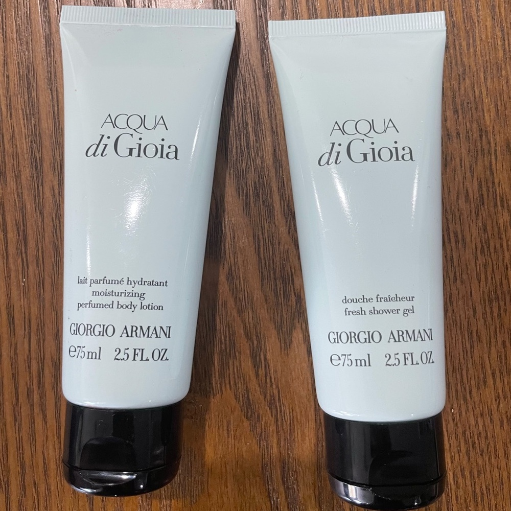 Acqua di Gioia Lotion and Body Wash